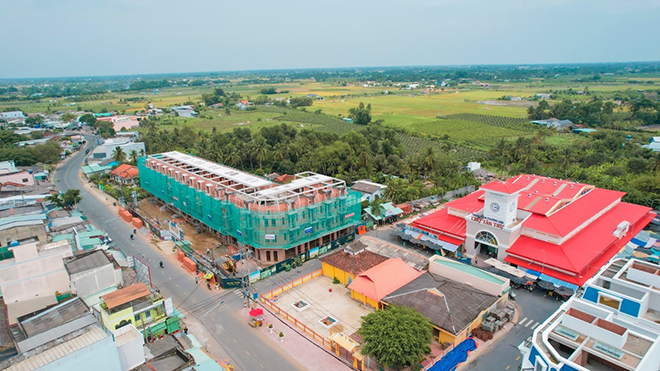 16 sản phẩm shophouse Tân Trụ Riverside Market 2 hoàn thiện sẽ giúp chỉnh trang đô thị trong khu vực và là nguồn cung shophouse mới cho thị trường.