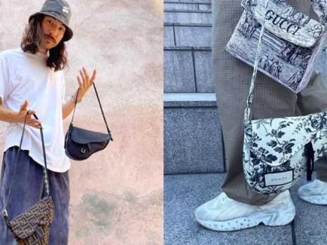 Thời trang - Chàng trai có khả năng biến túi hiệu cũ thành món đồ hợp mốt