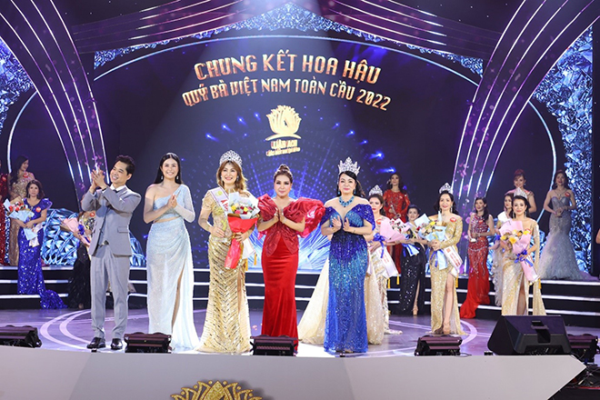 Doanh nhân Trần Thụy Thanh Nhã đăng quang Á hậu 1 Hoa hậu Quý bà Việt Nam Toàn cầu 2022. - 1