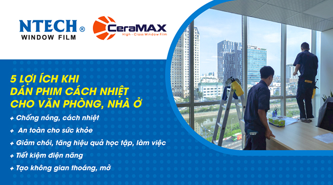 Giải pháp chống nóng, chống nắng cho văn phòng, nhà ở - 2