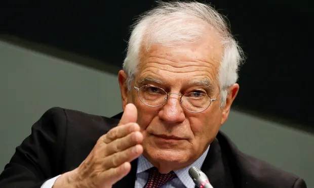 Josep Borrell, nhà ngoại giao hàng đầu của EU. Ảnh: EPA