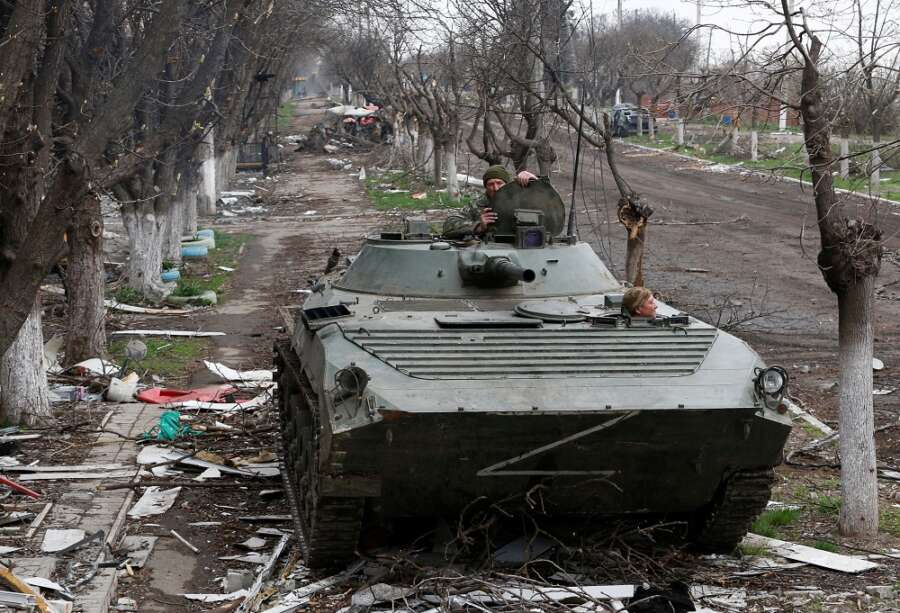 Nga được cho là đang đạt được&nbsp;những bước tiến lớn ở chiến trường Donbass (ảnh: CNN)