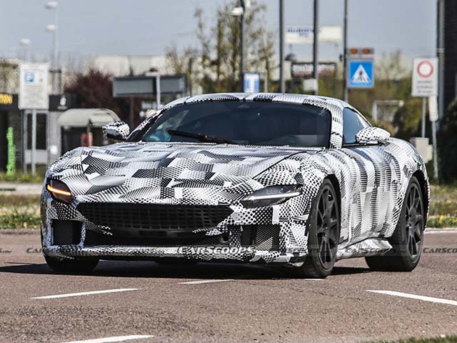 Tin tức ô tô - Siêu phẩm kế nhiệm Ferrari 812 Superfast sở hữu động cơ lai mới chạy thử
