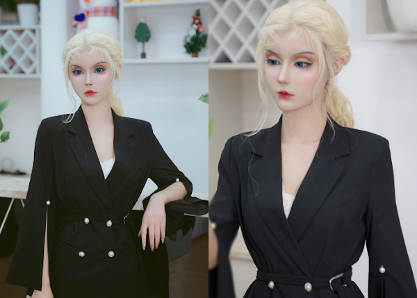 "Living doll"  Chinese-Russian hybrid received 14 billion for daring to remove makeup on television?  - 4