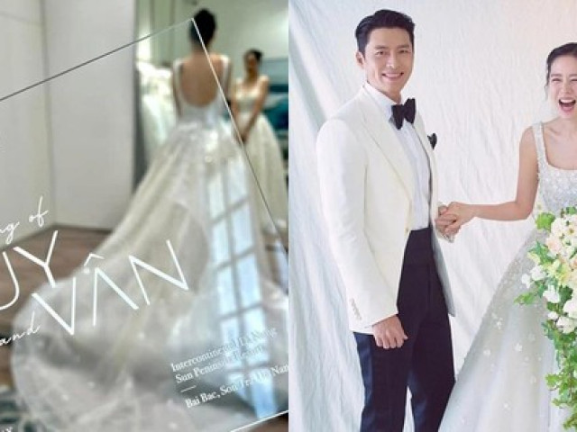 Thời trang - Truy tìm lai lịch mẫu váy cưới mà Ngô Thanh Vân diện thử: Đụng hàng với Son Ye Jin?