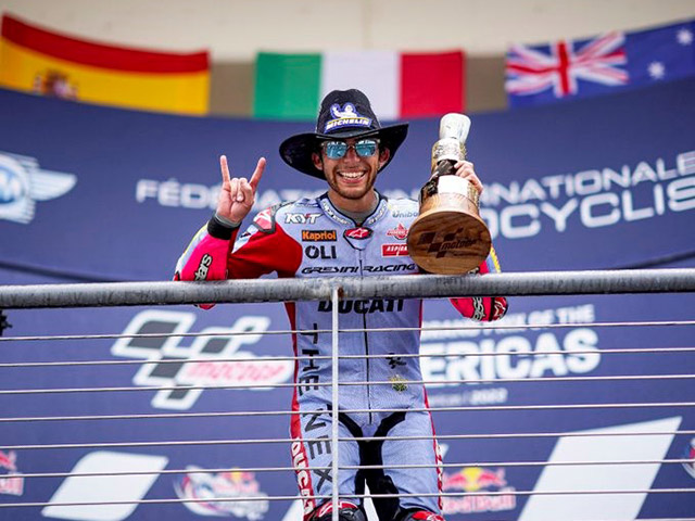 Đua xe MotoGP, Americas GP: Bastianini đi vào lịch sử, cuộc đua vô địch khó đoán