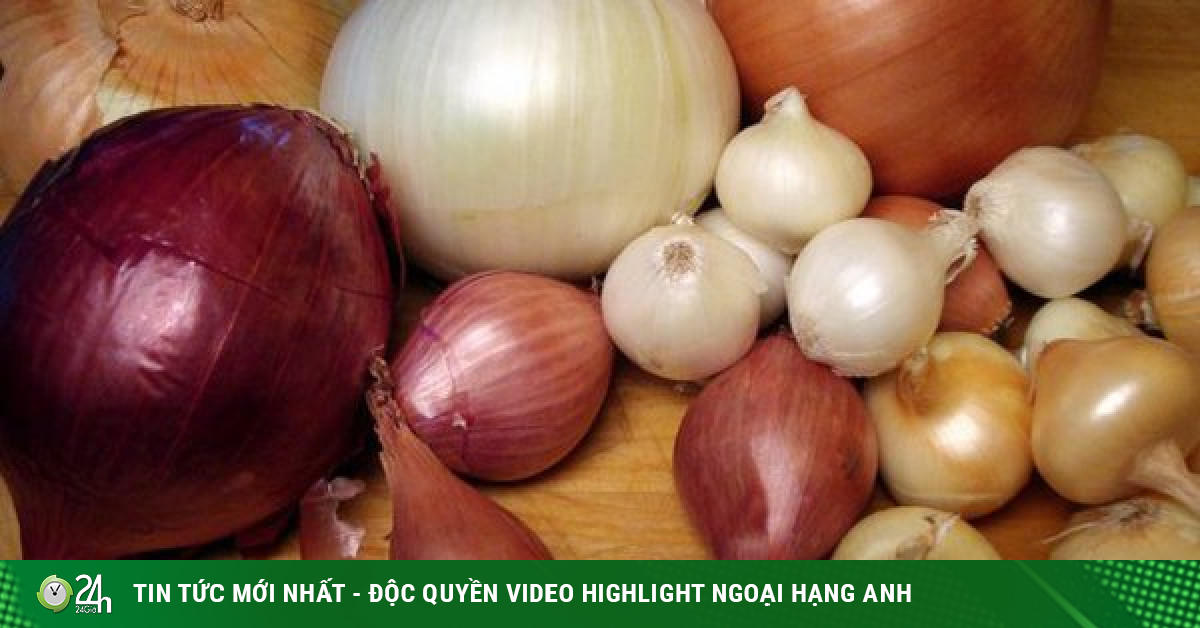 There are 7 different types of onions in the market, but few people know how to use each type to make the dish the most delicious and nutritious