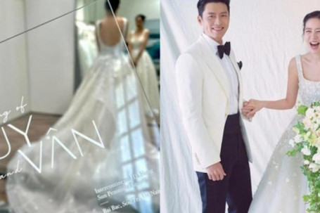 Truy tìm lai lịch mẫu váy cưới mà Ngô Thanh Vân diện thử: Đụng hàng với Son Ye Jin?