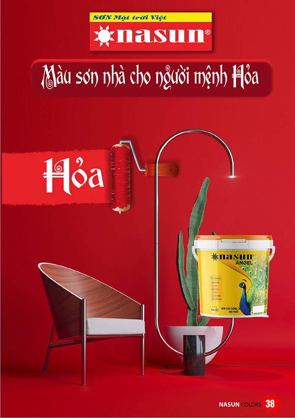 Sơn Nasun gợi ý chọn màu sắc sơn để hợp phong thuỷ - 4