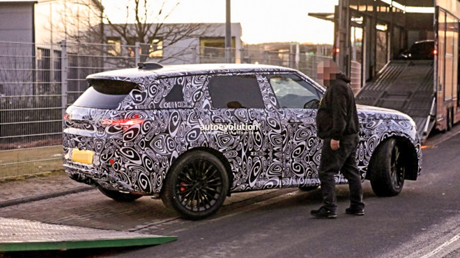 The new generation Range Rover Sport is scheduled to launch in May - March