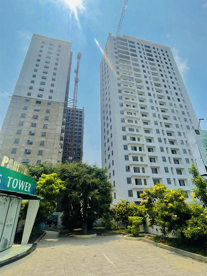 Dự án hiện tại đang hoàn thiện những khâu cuối cùng, chuẩn bị bàn giao đến khách hàng