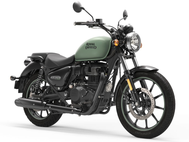 Xế cổ điển Royal Enfield Meteor 350 khoác áo mới, đẹp chất ngất - 6