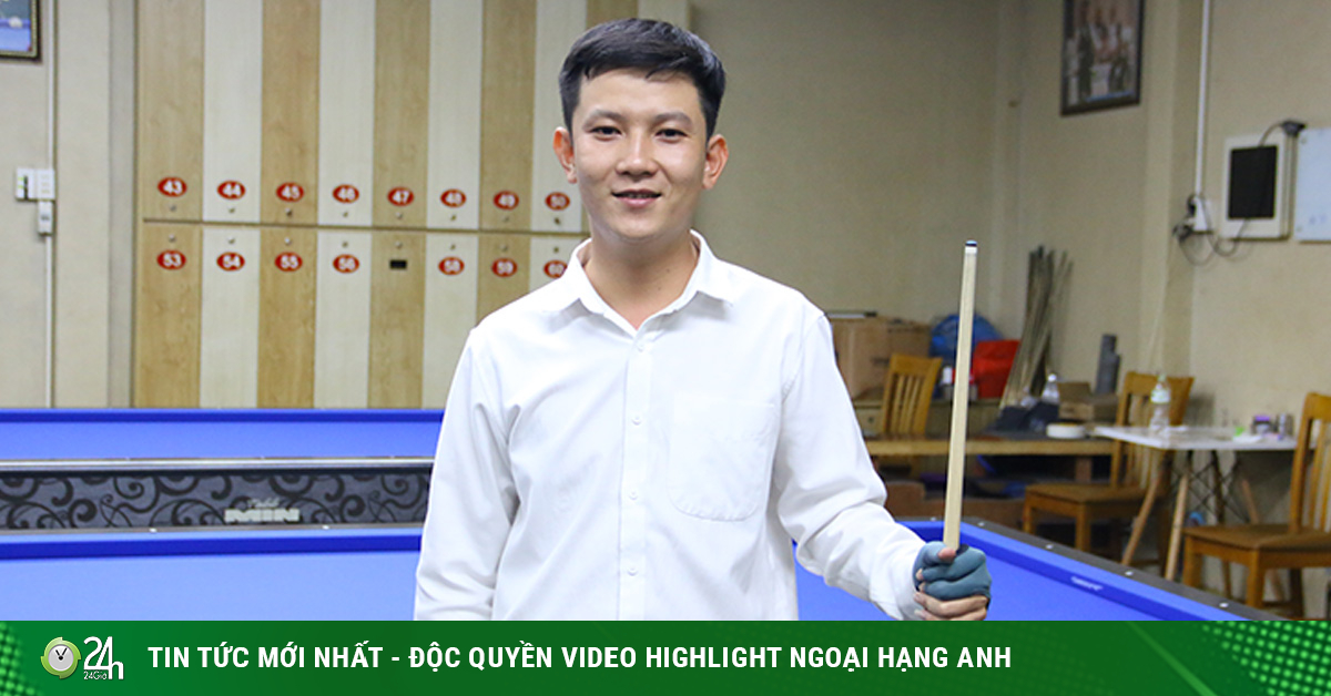 “Anonymous” player defeated the legendary Ly The Vinh, won the World Cup billiard ticket