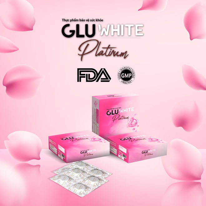 Gluwhite Platinum nâng cấp gấp 2 lần Glutathione tăng hiệu quả làm đẹp da - 1