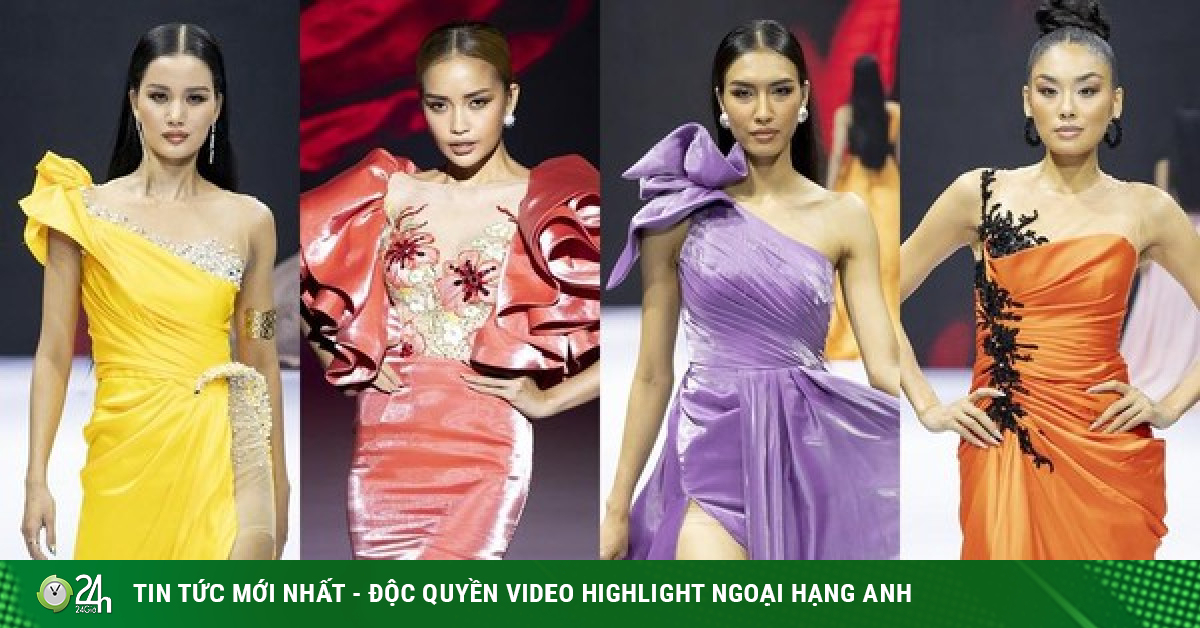 Seeing the contestants of Miss Universe Vietnam 2022 show off their colors with evening dresses, who is the sexiest? -Fashion