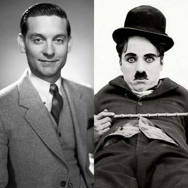 Người nhện Tobey Maguire đóng 'vua hề Sác-lô' Charlie Chaplin - 2