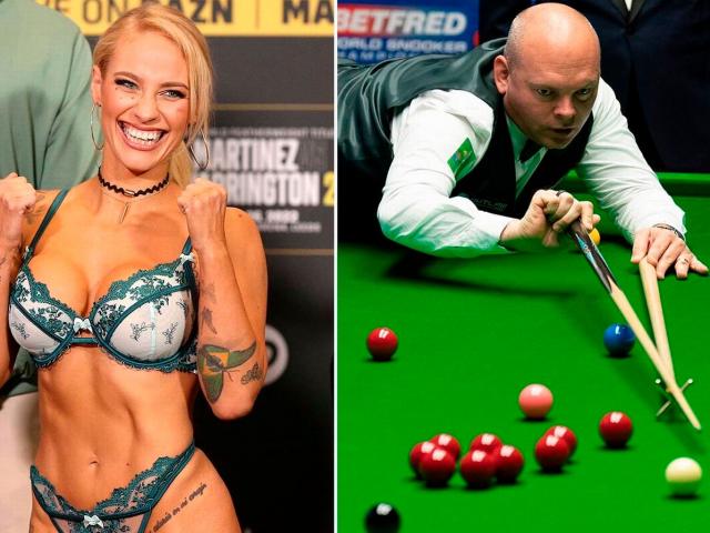 Kiều nữ bikini ”chòng ghẹo” cơ thủ bi-a, nói ra chủ đề tế nhị