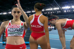 Thể thao - Mỹ nhân điền kinh đẹp khác lạ: Công chúa "căng tràn sắc xuân"