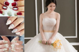 Nail cô dâu: Top 15 kiểu đẹp lộng lẫy sang chảnh cho ngày trọng đại