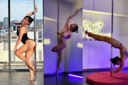 Thể thao - "Hot girl" múa cột Thiên Phúc trốn nhà đi tập môn thể thao lãng mạn