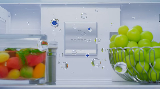 Công nghệ nanoe™ X có khả năng giảm dư lượng thuốc trừ sâu