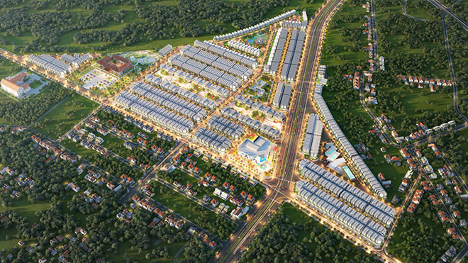 Dự án Trung tâm hành chính Diamond City Lộc Ninh