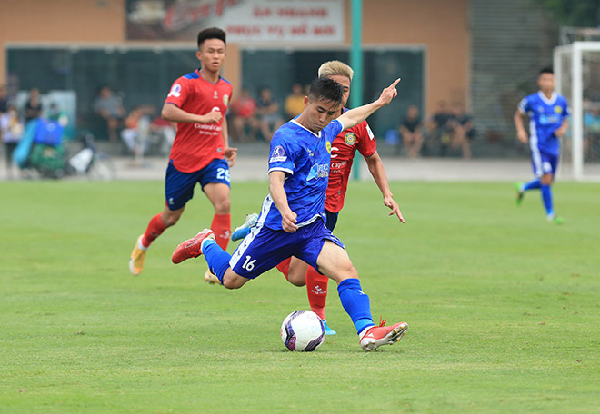 Giải bóng đá Hạng nhì QG - Cúp Alpha 2022: Hòa Bình FC rượt đuổi hấp dẫn với Lâm Đồng - 1