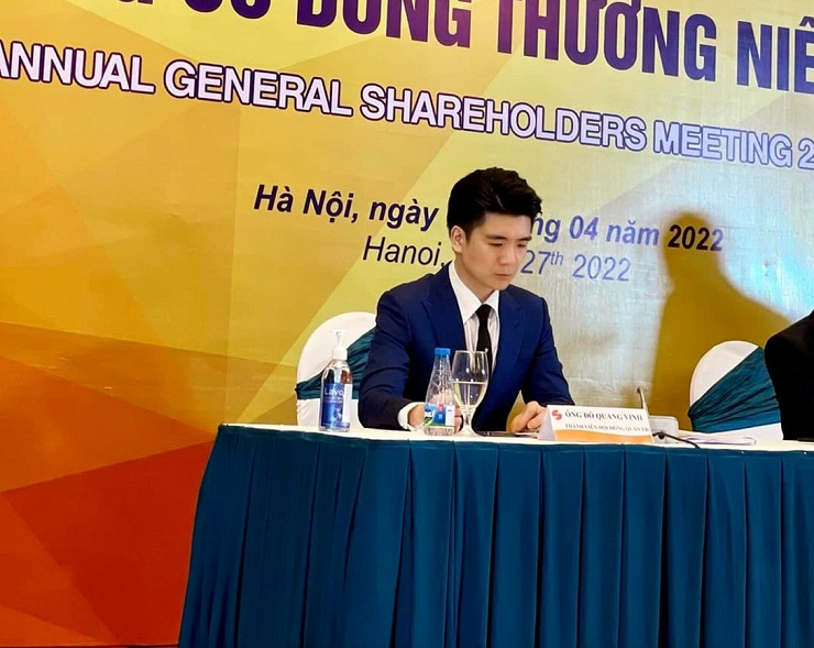 Ông Đỗ Quang Vinh được bầu làm Chủ tịch công ty chứng khoán SHS