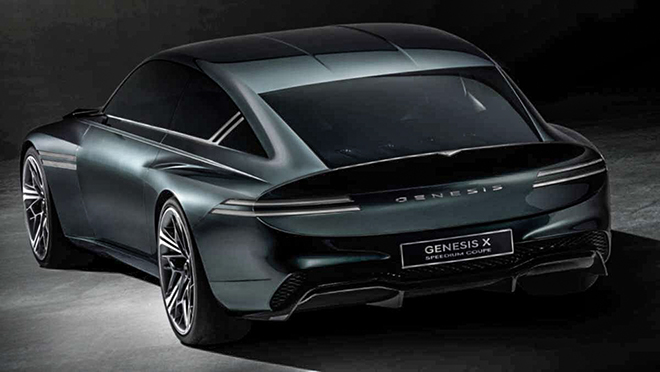 Genesis X Speedium luxury concept electric car launched - 3