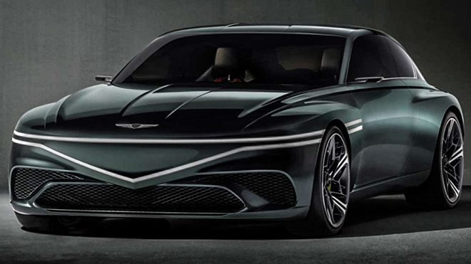 Genesis X Speedium luxury concept electric car launched - 1