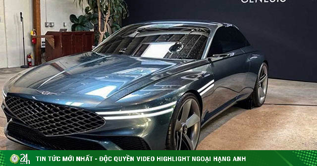 Genesis X Speedium luxury concept electric car unveiled
