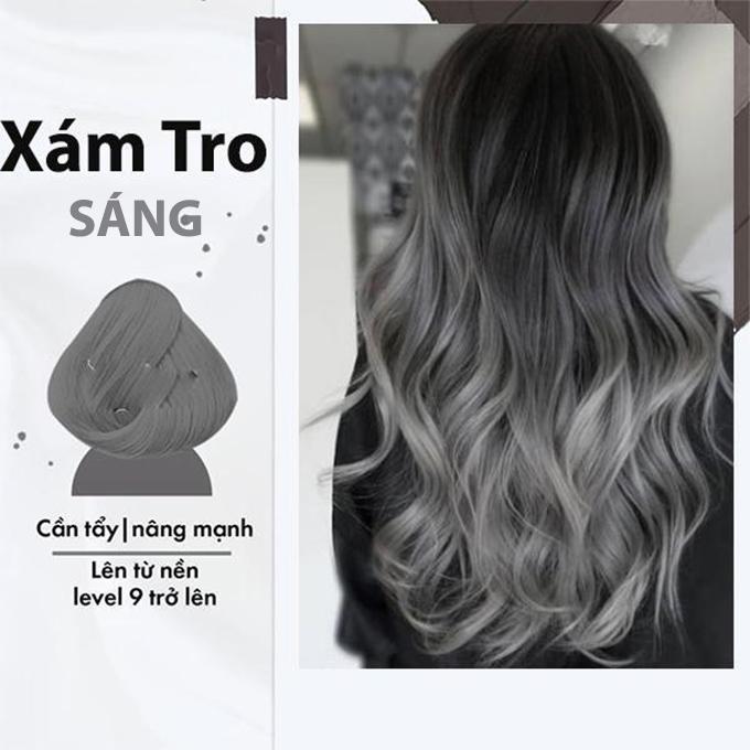 10 styles of dyeing in beautiful ash gray with the hottest personality today - 15