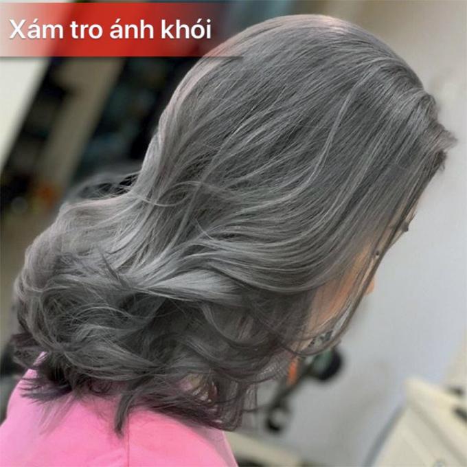 10 styles of dyeing in beautiful ash gray with the hottest personality today - 5