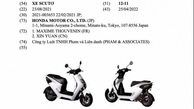 Xe máy điện Honda U-Go được đăng ký bản quyền tại Việt Nam - 3