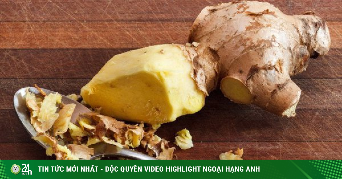 Many dishes must use ginger with the skin on, which many people do not know and the following dishes are only delicious with ginger