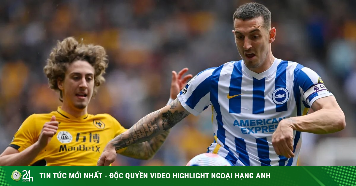 Football video Wolves – Brighton: Dramatic 2 penalties, “criminals” correct mistakes (Round 35 English Premier League)