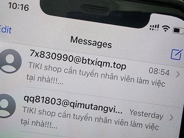 Công nghệ thông tin - Người dùng iPhone "than trời" vì tin nhắn spam qua iMessage