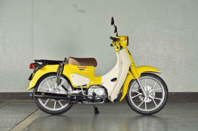 Đẹp phát mê huyền thoại Honda Super Cub bản màu vàng mới đét - 6