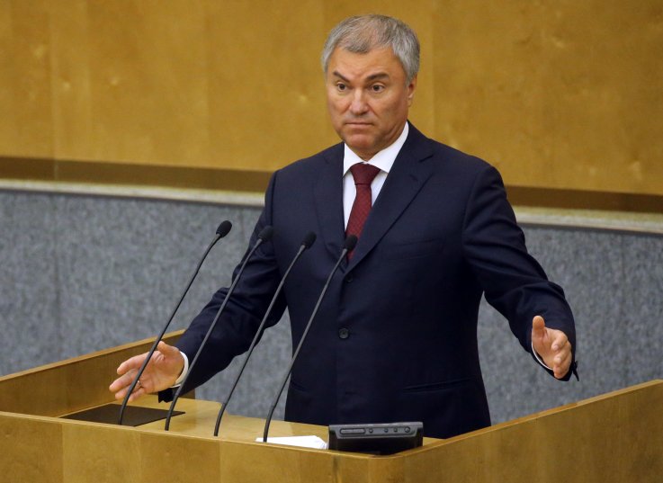 Chủ tịch Hạ viện Nga – ông Vyacheslav Volodin (ảnh: RT)