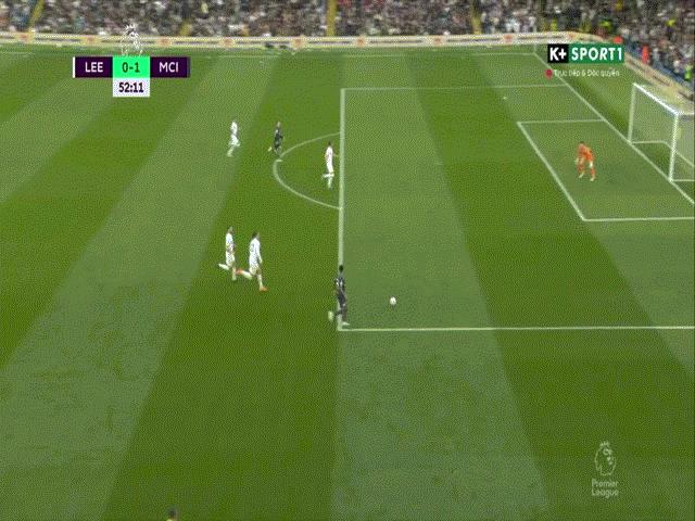 Bóng đá - Video bóng đá Leeds United - Man City: Khơi dòng hiệp 2, tuôn trào bàn thắng (vòng 35 Ngoại hạng Anh)