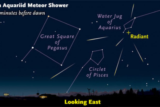 Tonight, watch Halley's comet fall "light rain"  down to Earth - 3