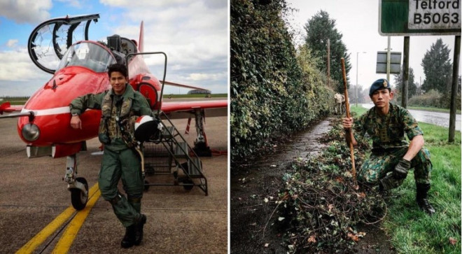 Hoàng tử Putera Mateen là phi công trực thăng học từ Trường dạy bay trực thăng quốc phòng tại RAF Shawbury - trạm không quân Hoàng gia gần làng Shawbury ở West Midlands của Anh.