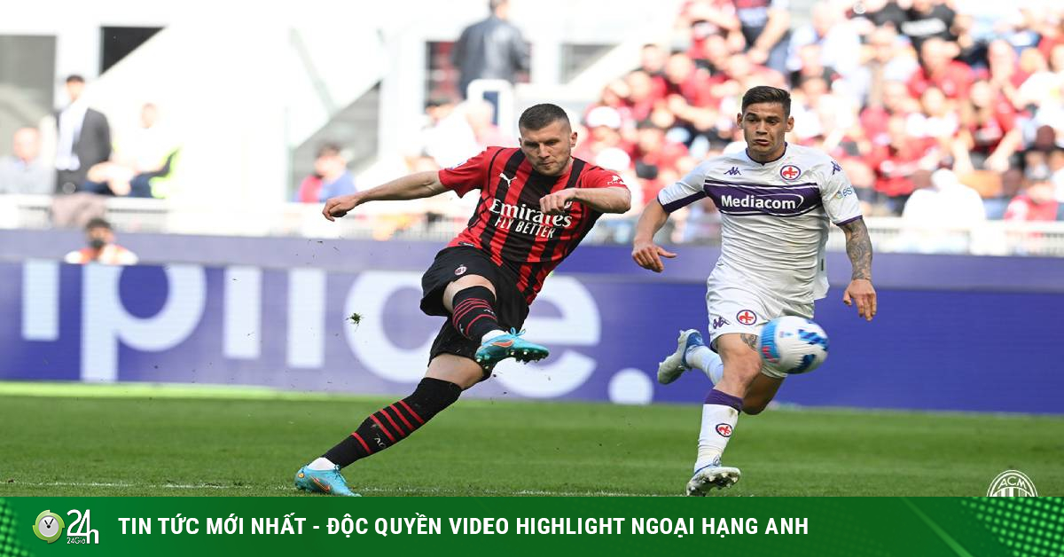 AC Milan – Fiorentina football results: Ronaldo’s juniors shine, getting close to the title (Round 35 Serie A)