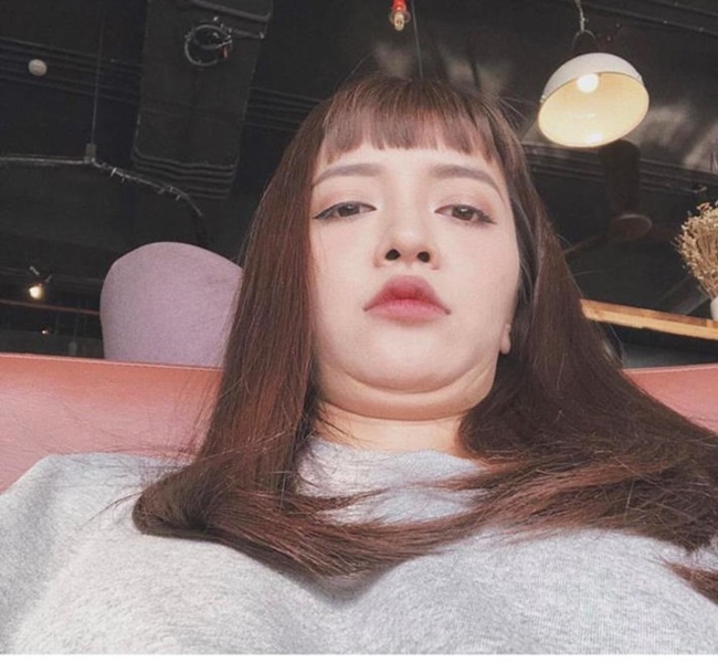 Cô cũng không ngần ngại khoe mặt nọng trên trang cá nhân.&nbsp;
