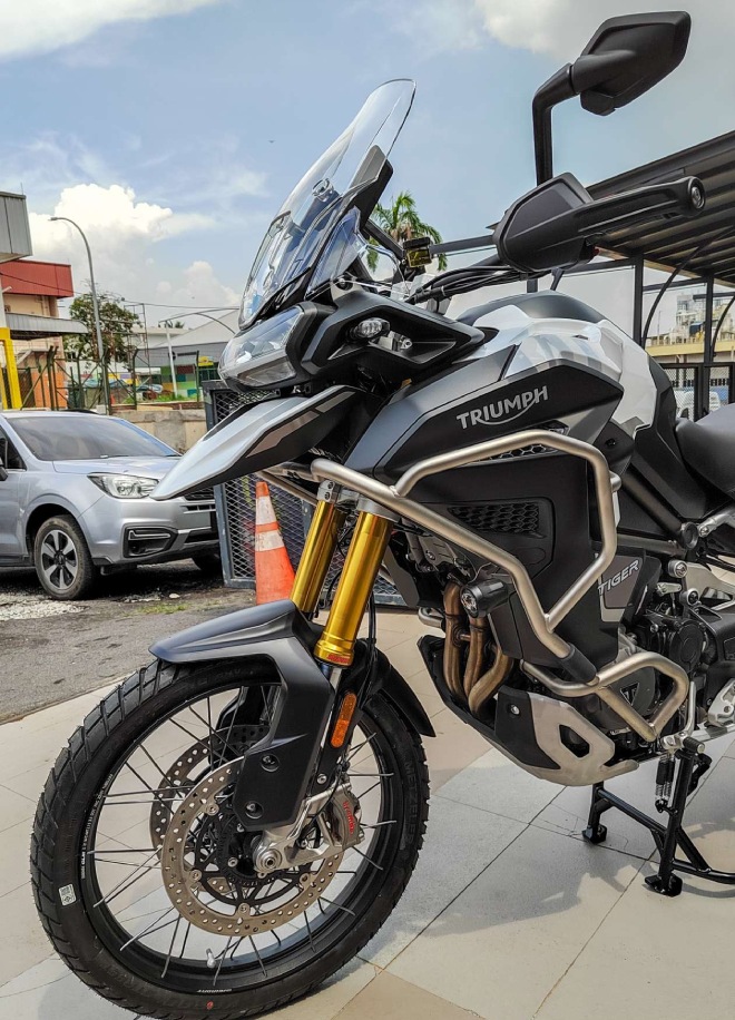 Mãnh hổ 2022 Triumph Tiger 1200 Rally Explorer hầm hố, giá hơn 683 triệu đồng - 7