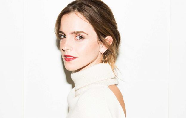 What does Emma Watson do to have porcelain white skin at the age of 31?  - first