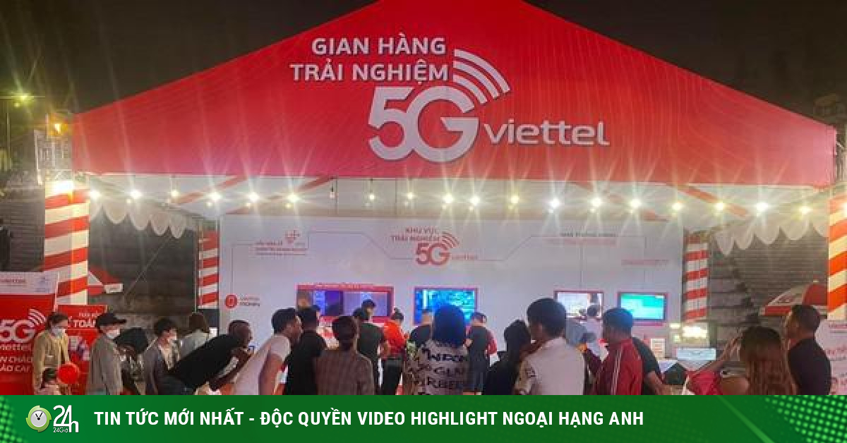 The first operator to broadcast 5G services in Lao Cai-Information Technology