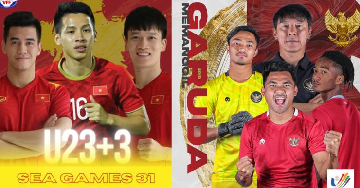 The scenario of the great war U23 Vietnam - U23 Indonesia opens the SEA Games 31 - 1
