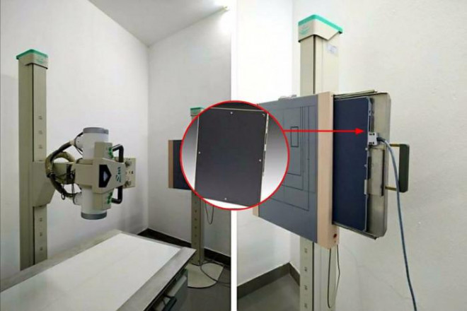 A series of medical centers in Binh Duong, Ho Chi Minh City were broken into and removed X-ray machines - 2