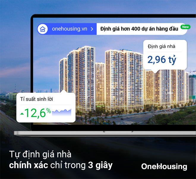 Công cụ định giá của OneHousing thúc đẩy minh bạch hóa thị trường BĐS Việt Nam. Ảnh: OneHousing